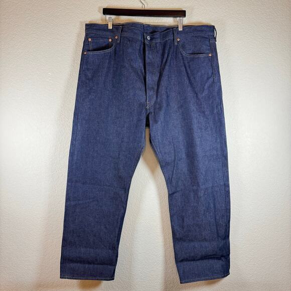 Vintage 1990's Levi's 501 Mens Jeans Size 46x30 Act (48x30) Blue Denim Excellent